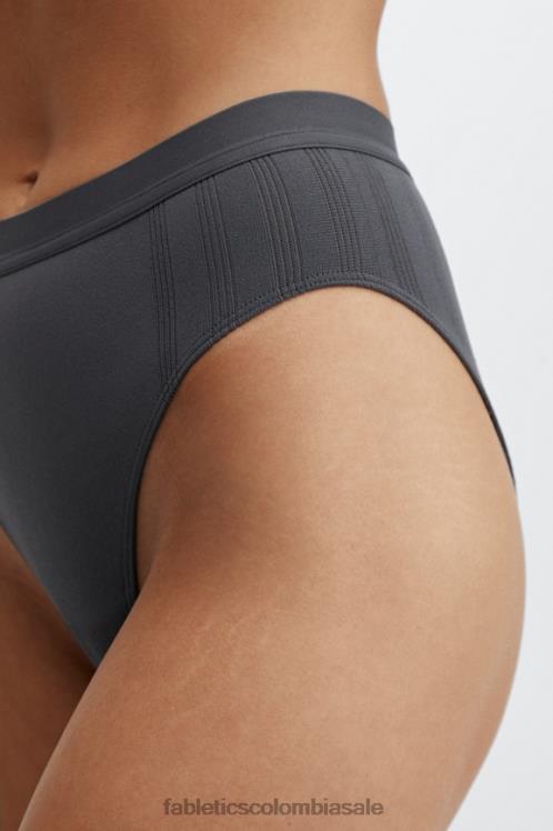 co Fabletics mujer calzoncillos de punto con cintura alta estaño 6ZJ062855