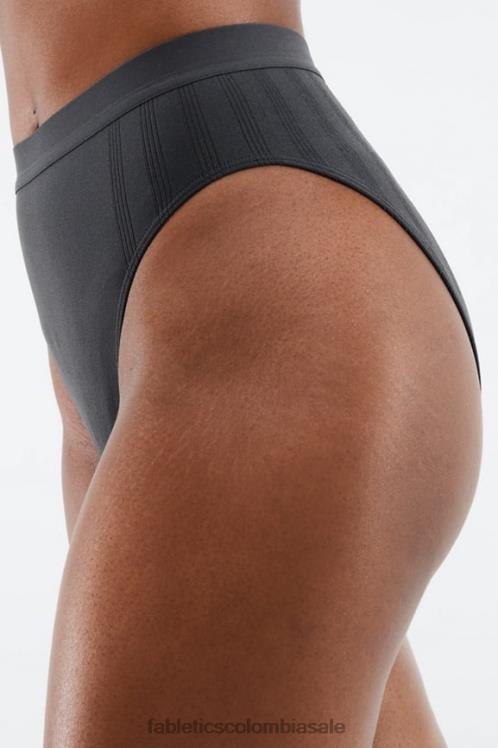 co Fabletics mujer calzoncillos de punto con cintura alta hierro 6ZJ062857
