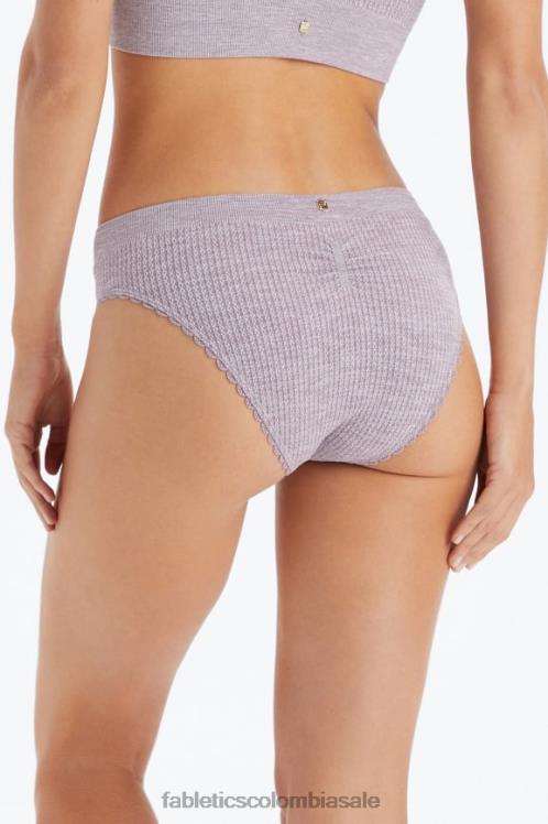 co Fabletics mujer calzoncillos de punto de ochos brezo ciruela desteñido 6ZJ062820