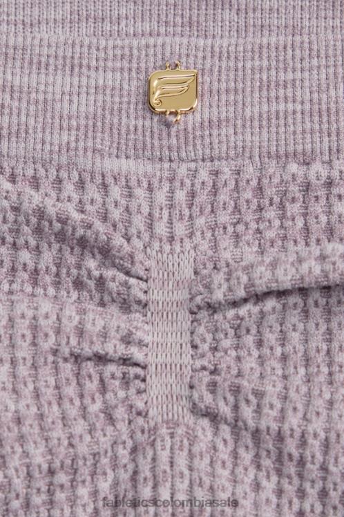 co Fabletics mujer calzoncillos de punto de ochos brezo ciruela desteñido 6ZJ062820