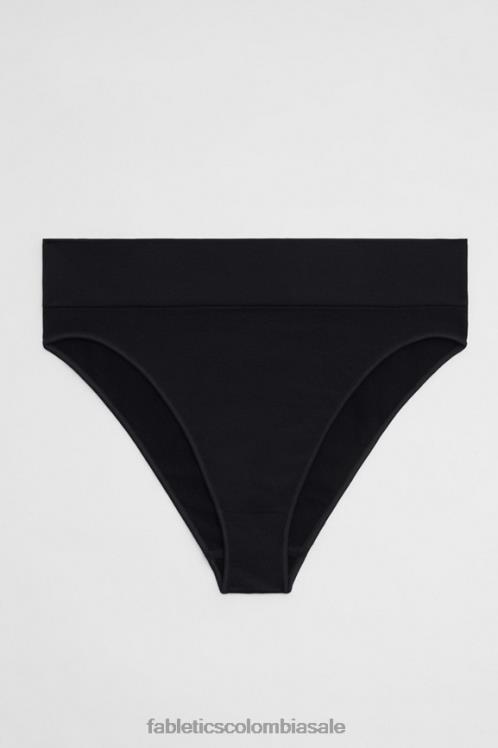co Fabletics mujer el descarado de talle alto negro 6ZJ062906