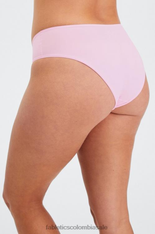 co Fabletics mujer slip clásico de tacto fino cariño rosa 6ZJ062831