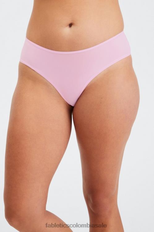 co Fabletics mujer slip clásico de tacto fino cariño rosa 6ZJ062831