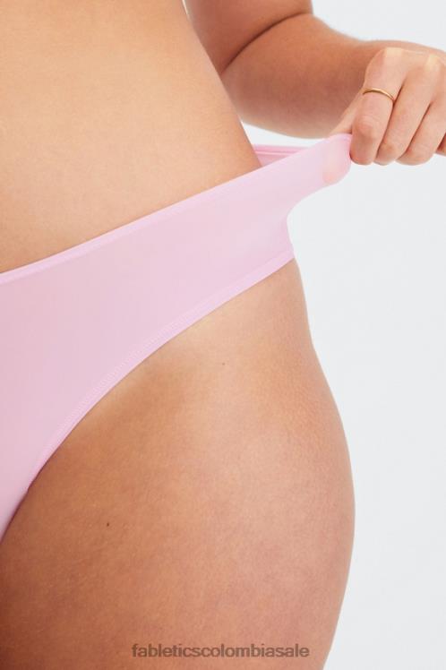co Fabletics mujer slip clásico de tacto fino cariño rosa 6ZJ062831