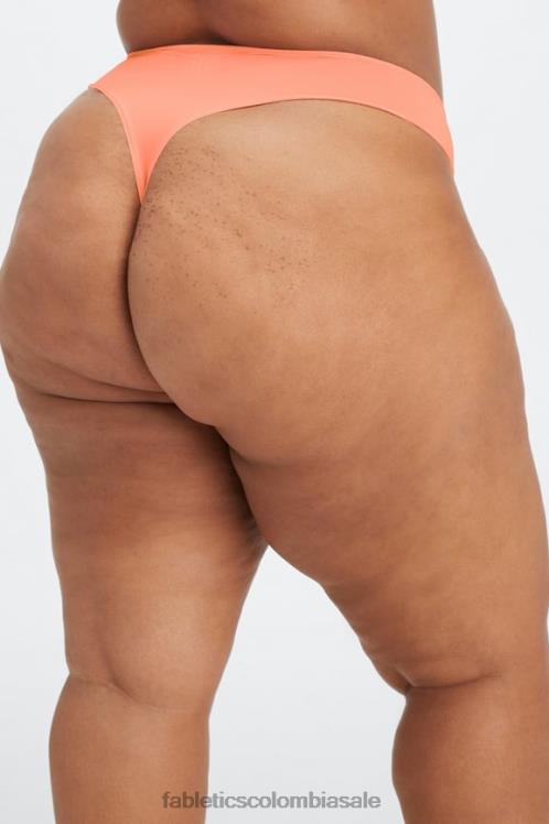 co Fabletics mujer tanga cintura alta tacto fino coral 6ZJ062883