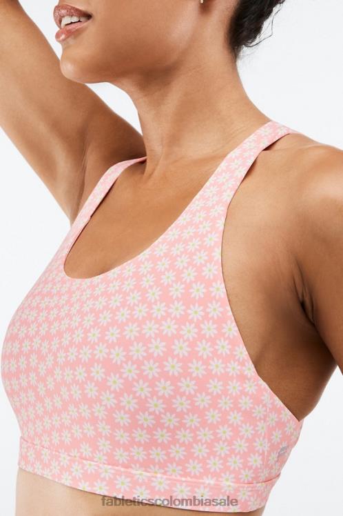 co Fabletics mujer Sujetador deportivo boost de impacto medio iii margarita porter/multi 6ZJ061880