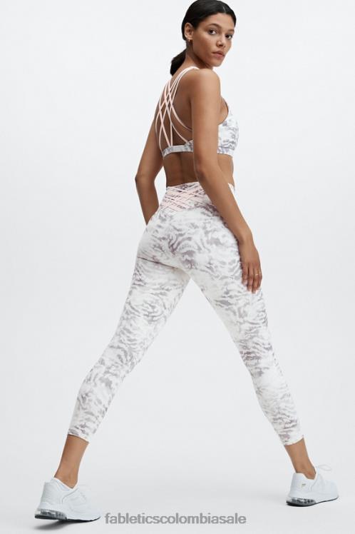 co Fabletics mujer Sujetador deportivo boost de impacto medio iii runyon/nube rosa 6ZJ061879