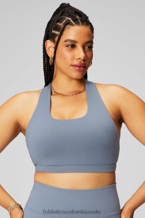 co Fabletics mujer Sujetador deportivo boost impacto medio 118 nube de tormenta/ombre todo el día 6ZJ061774