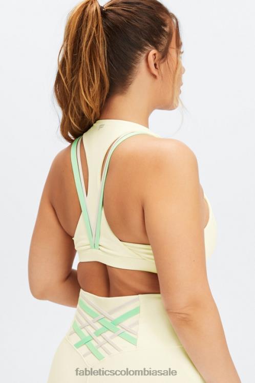 co Fabletics mujer Sujetador deportivo boost impacto medio 122 garceta/multi 6ZJ061795