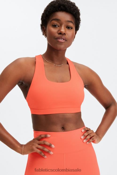 co Fabletics mujer Sujetador deportivo boost impacto medio 123 atómico/gris cantera 6ZJ061798