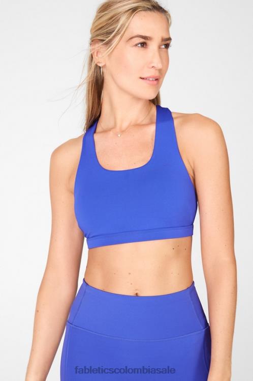 co Fabletics mujer Sujetador deportivo boost impacto medio 124 lapislázuli 6ZJ061805