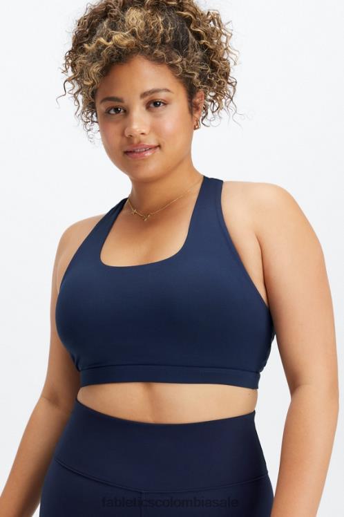 co Fabletics mujer Sujetador deportivo boost medio impacto 121 abismo/azul violeta 6ZJ061790