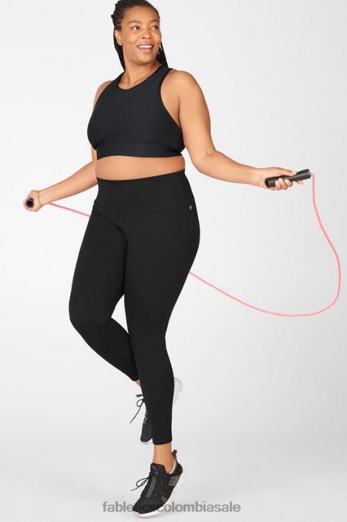 co Fabletics mujer sujetador deportivo blare de impacto medio ii negro 6ZJ061905