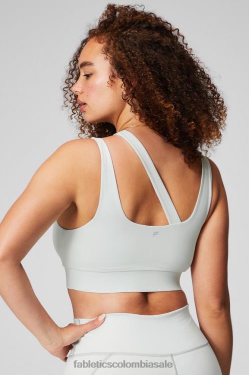 co Fabletics mujer sujetador deportivo callie de impacto medio gris menta 6ZJ061735