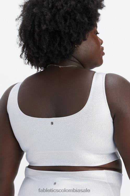 co Fabletics mujer sujetador deportivo de impacto medio harlyn holograma de brillo 6ZJ061848