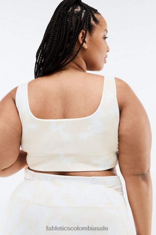 co Fabletics mujer sujetador deportivo de impacto medio harlyn midi magma de leche de miel 6ZJ061858