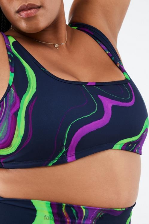 co Fabletics mujer sujetador deportivo de impacto medio rivka ola de neblina 6ZJ061892