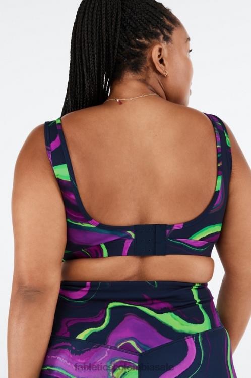co Fabletics mujer sujetador deportivo de impacto medio rivka ola de neblina 6ZJ061892