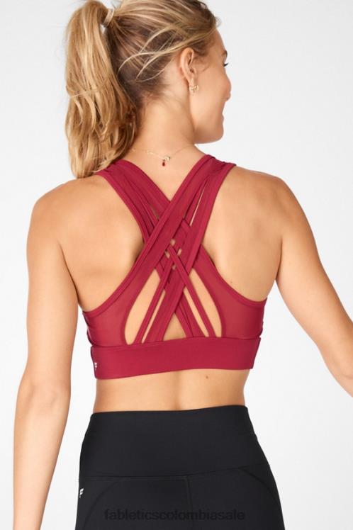 co Fabletics mujer sujetador deportivo faye de impacto medio ladrillo 6ZJ061909