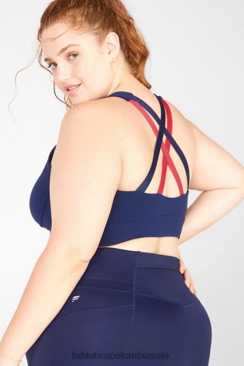 co Fabletics mujer sujetador deportivo freya sculptknit abismo/bermellón 6ZJ061902