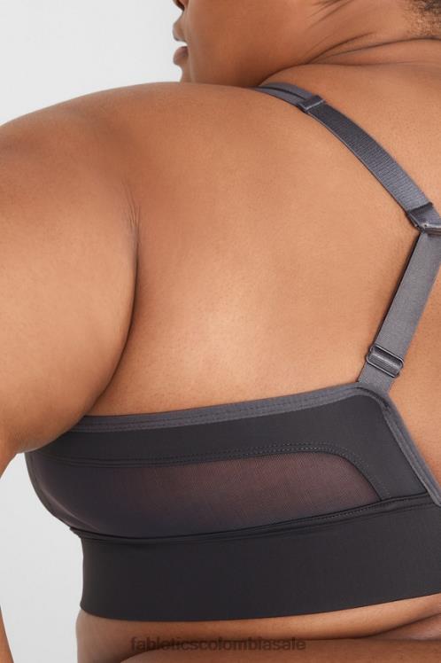 co Fabletics mujer sujetador deportivo khloe de impacto medio hierro 6ZJ061895