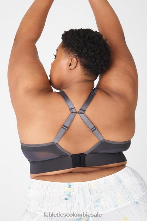 co Fabletics mujer sujetador deportivo khloe de impacto medio hierro 6ZJ061895