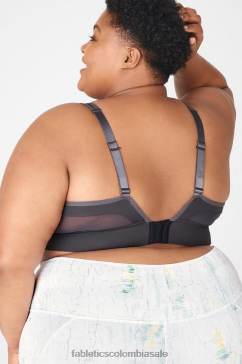 co Fabletics mujer sujetador deportivo khloe de impacto medio hierro 6ZJ061895