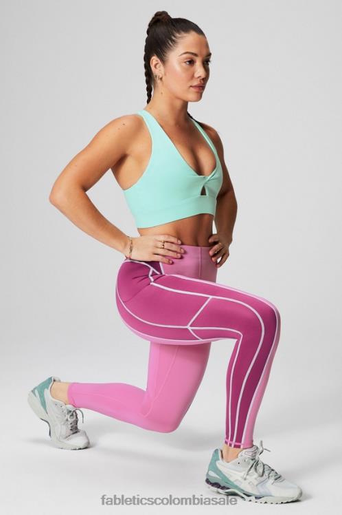 co Fabletics mujer sujetador deportivo oasis twist 106 bahía brumosa 6ZJ061706