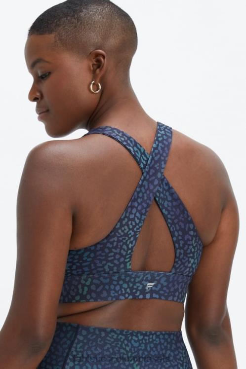 co Fabletics mujer sujetador deportivo oasis twist 106 mapa de calor leopardo 6ZJ061707