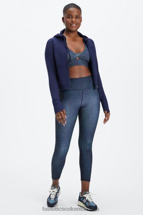 co Fabletics mujer sujetador deportivo oasis twist 106 mapa de calor leopardo 6ZJ061707