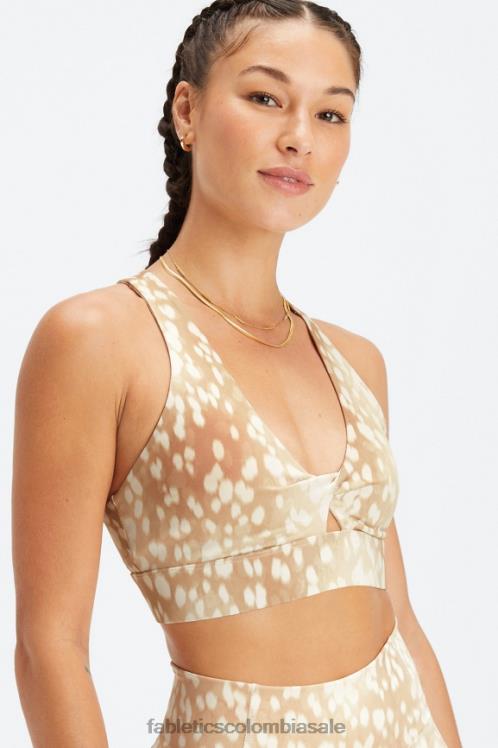 co Fabletics mujer sujetador deportivo oasis twist 107 cierva manchada 6ZJ061709