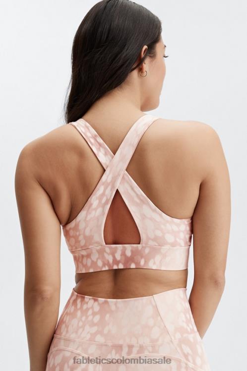 co Fabletics mujer sujetador deportivo oasis twist 108 manchado de arena 6ZJ061718