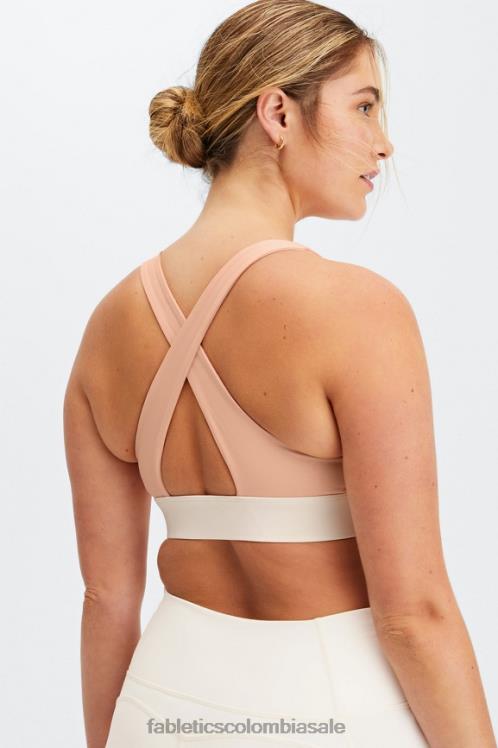 co Fabletics mujer sujetador deportivo oasis twist 108 tinte rosa/garceta 6ZJ061717