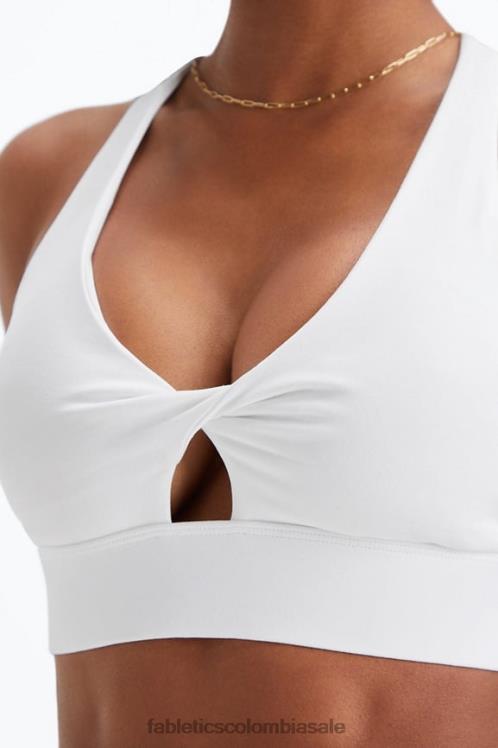 co Fabletics mujer sujetador deportivo oasis twist 109 blanco brillante 6ZJ061721