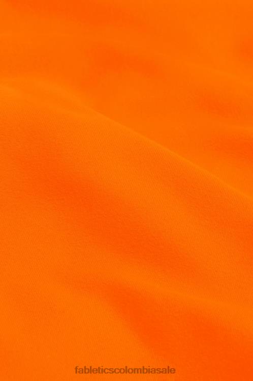 co Fabletics mujer sujetador deportivo on-the-go de impacto medio 114 parpadeo naranja 6ZJ061749