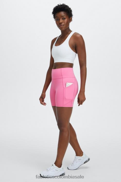 co Fabletics mujer sujetador deportivo on-the-go de impacto medio 115 blanco brillante 6ZJ061754