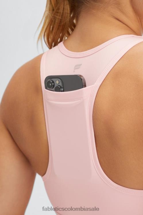 co Fabletics mujer sujetador deportivo on-the-go de impacto medio 115 rosa orquidea 6ZJ061758
