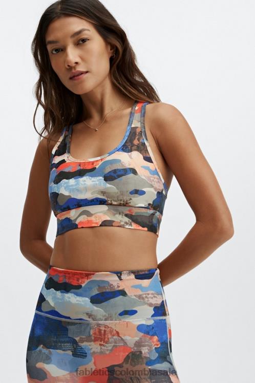 co Fabletics mujer sujetador deportivo on-the-go de impacto medio 116 Sión 6ZJ061765