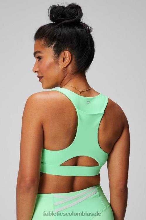 co Fabletics mujer sujetador deportivo on-the-go midi de impacto medio 127 lima azucarada 6ZJ061822