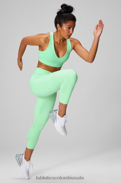 co Fabletics mujer sujetador deportivo on-the-go midi de impacto medio 127 lima azucarada 6ZJ061822