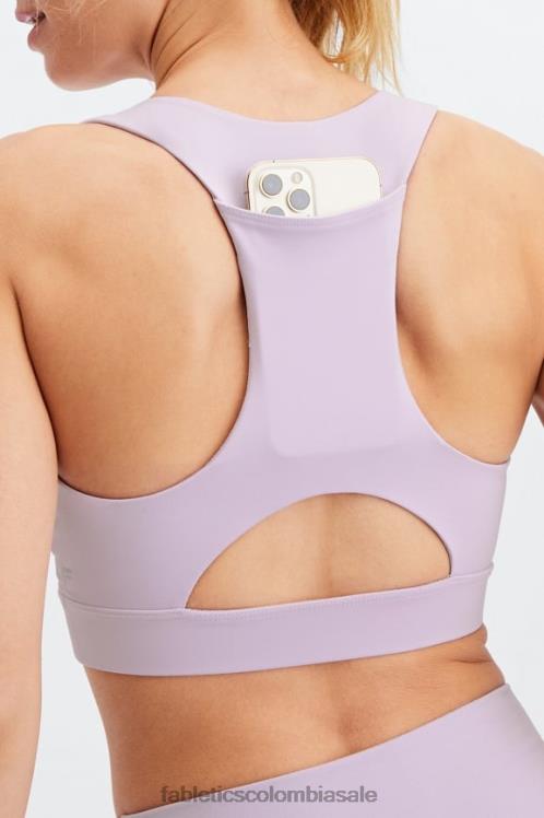 co Fabletics mujer sujetador deportivo on-the-go midi de impacto medio 129 iris borroso 6ZJ061833