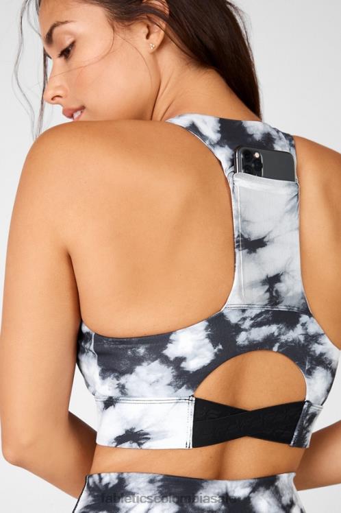 co Fabletics mujer sujetador deportivo on-the-go midi de impacto medio 131 estático 6ZJ061840