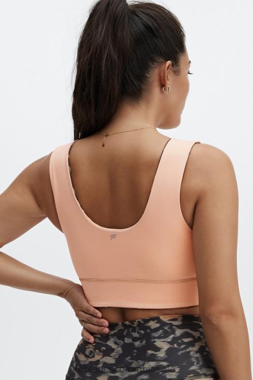 co Fabletics mujer sujetador deportivo reversible de impacto medio harlow camuflaje salvaje/gaia 6ZJ061866