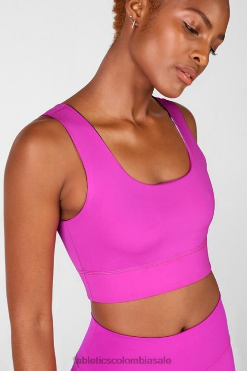 co Fabletics mujer sujetador deportivo reversible de impacto medio harlow fiesta/estático 6ZJ061878